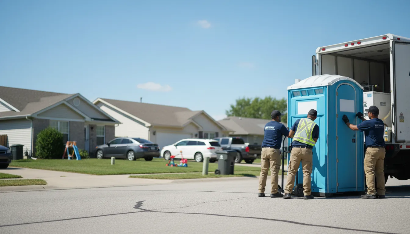 Standard Porta Potty Rentals in Gardner, IL near me